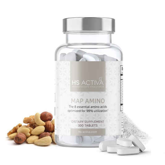 MAP amino | Master Amino Acid Pattern | 8 essential amino acids in perfect proportions