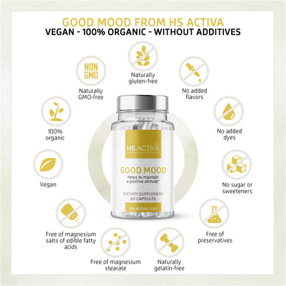 Good mood - Helps to maintain a positive attitude (60 capsules)